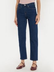Tommy Hilfiger Jeansy Classic WW0WW43726 Niebieski Straight Fit. Niebieskie jeansy TOMMY HILFIGER, bez wzorów. Za 239.99 zł.