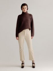 Josephine & Co Dżinsy "Lionel" - Regular fit - w kolorze kremowym rozmiar: 38. Brązowe jeansy Josephine & Co, bez wzorów. Za 239.99 zł.