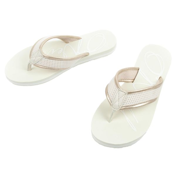Buty klapki japonki damskie O'neill Jacky Flipflop. Brązowe klapki O'Neill, bez wzorów, z materiału, bez obcasa. Za 79.00 zł.