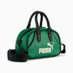 Torebka unisex Puma ARCHIVE MINI zielona 09113705. Zielone torby na ramię Puma, bez wzorów, na ramię, z tłoczeniem, bez dodatków. Za 167.80 zł.