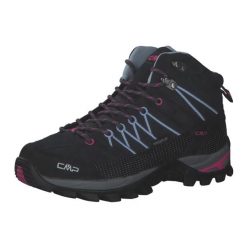 Buty trekkingowe damskie CMP RIGEL MID wodoodporne oddychające. Czarne trekkingi CMP. W wyprzedaży za 399.99 zł.