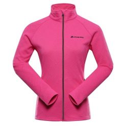 Bluza damska sportowa szybkoschnąca Alpine Pro Dozera 2. Czerwone bluzy Alpine Pro, na zimę, xl, bez wzorów, z hardshellu, bez kaptura. Za 209.00 zł.