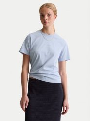 Marc O'Polo Denim T-Shirt 500 0006 452 Błękitny Regular Fit. Niebieskie t-shirty Marc O'Polo DENIM, l, bez wzorów, z bawełny, bez kołnierzyka, bez ramiączek. Za 139.99 zł.