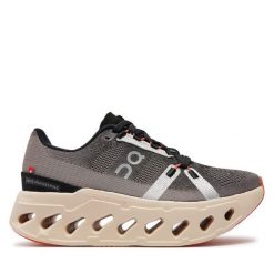 Buty do biegania On. Brązowe obuwie sportowe On, bez zapięcia, do biegania. Za 649.99 zł.