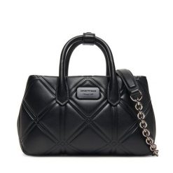 Torebka Emporio Armani. Czarne torebki klasyczne Emporio Armani, bez wzorów, bez dodatków. Za 1,639.00 zł.