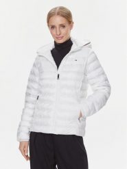 Tommy Hilfiger Kurtka przejściowa WW0WW38927 Biały Regular Fit. Białe kurtki TOMMY HILFIGER, xs, bez wzorów, z syntetyku, bez kaptura. Za 479.99 zł.
