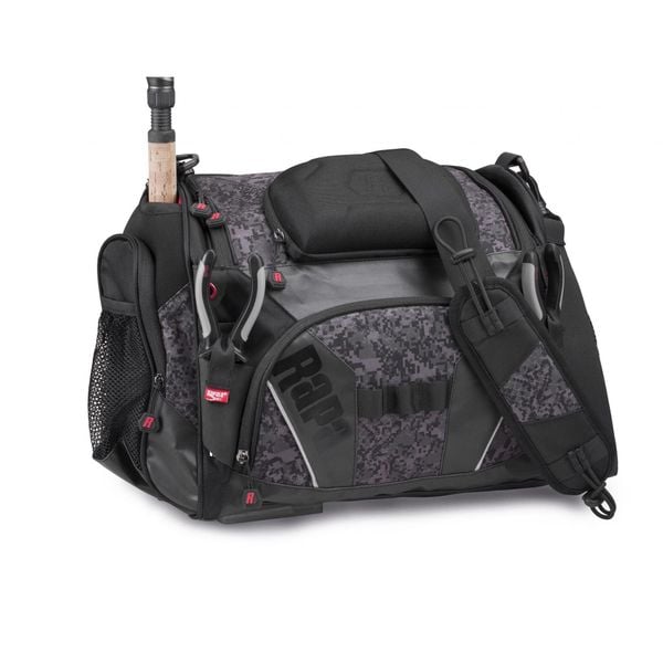 Torba wędkarska Rapala Urban Messenger. Czarne torby na laptopa RAPALA, bez wzorów, z meshu, na ramię. Za 367.00 zł.