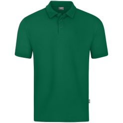 Polo Jako Polo Doubletex. Zielone koszulki polo JAKO, bez wzorów, bez kołnierzyka, bez ramiączek. Za 238.00 zł.
