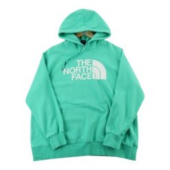 Damska bluza z kapturem TNF zielona. Zielone bluzy The North Face, l, bez wzorów, z materiału, z kapturem. Za 85.16 zł.