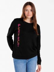 KEY LARGO Bluza "Perfect" w kolorze czarnym rozmiar: XS. Czarne bluzy KEY LARGO, xs, bez wzorów, bez kaptura. Za 91.56 zł.