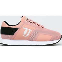 Trussardi Jeans - Buty. Czarne obuwie sportowe Trussardi Jeans, z jeansu, bez zapięcia. W wyprzedaży za 429.90 zł.