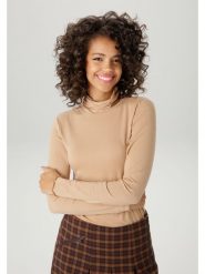 Aniston Koszulka w kolorze beżowym rozmiar: 44. Brązowe bluzki Aniston, bez wzorów, bez kołnierzyka, bez ramiączek. Za 56.99 zł.