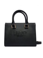 Liu Jo Torebka Halona AF5150 E0087 Czarny. Czarne torebki klasyczne Liu Jo, bez wzorów, ze skóry, bez dodatków. Za 629.99 zł.