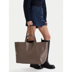 Torebka G-Star Raw. Brązowe shopper G-Star Raw, bez wzorów, retro, bez dodatków. Za 299.99 zł.