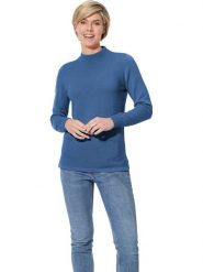 WITT WEIDEN Sweter w kolorze niebieskim rozmiar: 50. Niebieskie swetry WITT WEIDEN, bez wzorów, bez ramiączek. Za 34.99 zł.