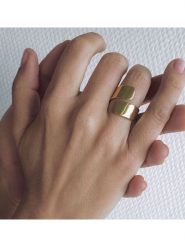 Les Favorites Pozłacany pierścionek rozmiar: 54. Żółte pierścionki Les Favorites, pozłacane. Za 260.99 zł.