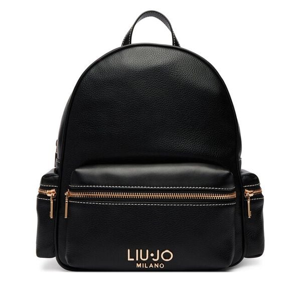 Plecak Liu Jo. Czarne plecaki Liu Jo, bez wzorów. Za 599.99 zł.