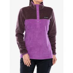 Bluza bez kaptura damska Columbia Benton Springs Half Snap Pull Over II. Fioletowe bluzy Columbia, s, bez wzorów, bez kaptura. Za 139.99 zł.