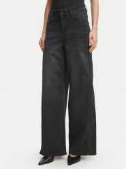 Fracomina Jeansy FP26WV3013D40493 Czarny Flared Leg. Czarne jeansy Fracomina, bez wzorów. Za 534.99 zł.