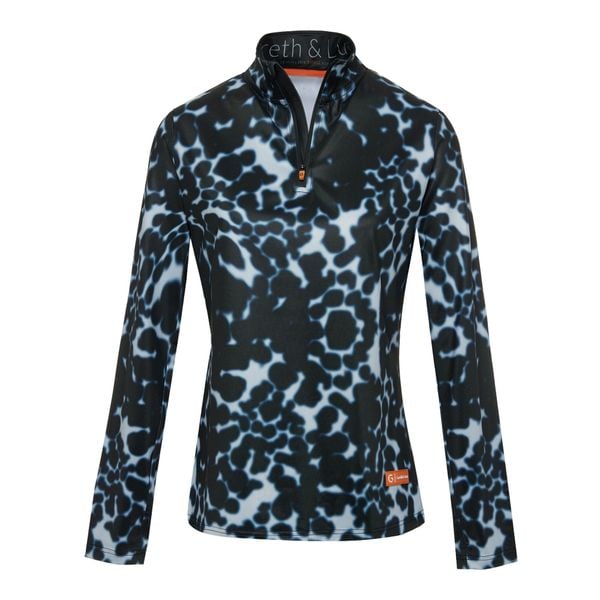 Bluza narciarska Damska Gareth & Lucas The One Hundred and Twenty. Niebieskie bluzy GARETH & LUCAS, na zimę, bez wzorów, z elastanu, bez kaptura. Za 229.99 zł.