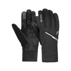 Rękawice narciarskie Reusch Rider Windstopper Touch-Tec. Czarne rękawiczki REUSCH, bez wzorów, sportowe. Za 291.50 zł.