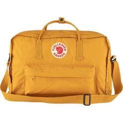 Torba miejska Fjallraven Kanken Weekender - ochre. Żółte torby na laptopa Fjällräven, bez wzorów, z tkaniny. Za 731.49 zł.