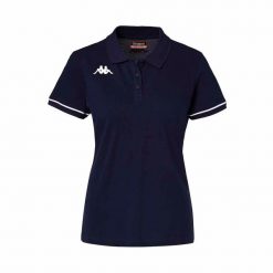 Polo Kappa Barla. Białe koszulki polo Kappa, xl, bez wzorów, z bawełny, bez kołnierzyka, bez ramiączek. Za 175.00 zł.