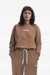 BLUZA DAMSKA ELLESSE BEZ KAPTURA S KOLOR BRĄZOWY. Brązowe bluzy Ellesse, l, bez wzorów, z bawełny, bez kaptura. Za 154.28 zł.
