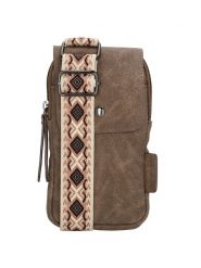 Beagles Torebka "Malaga" w kolorze jasnobrązowym na telefon - 11 x 20 x 2 cm rozmiar: onesize. Brązowe torby na ramię Beagles, bez wzorów, z materiału, przez ramię, małe, bez dodatków. Za 56.99 zł.