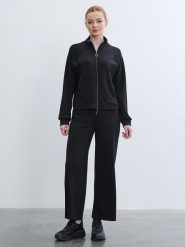 BGN Spodnie w kolorze czarnym rozmiar: 34. Czarne spodnie materiałowe BGN, na co dzień, bez wzorów, z materiału. Za 78.99 zł.