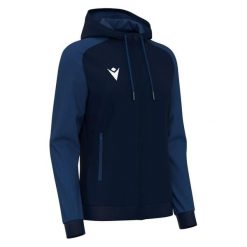 Damska bluza z kapturem full zip Macron Atlas. Czarne bluzy Macron, l, bez wzorów, z dzianiny, z kapturem. Za 229.65 zł.