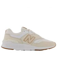 New Balance Sneakersy "997" w kolorze kremowo-białym rozmiar: 38. Brązowe trampki New Balance, bez wzorów, z materiału, bez zapięcia. Za 384.95 zł.