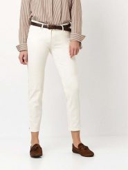 Toni Dżinsy - Slim fit - w kolorze kremowym rozmiar: W40. Brązowe jeansy Toni, bez wzorów. Za 152.99 zł.