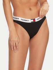Tommy Hilfiger Figi klasyczne UW0UW05617 Czarny. Czarne figi TOMMY HILFIGER, s, bez wzorów, z bawełny. Za 59.99 zł.