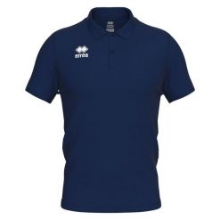 Polo Errea Evo. Niebieskie koszulki polo ERREA, bez wzorów, bez kołnierzyka, bez ramiączek. Za 163.00 zł.