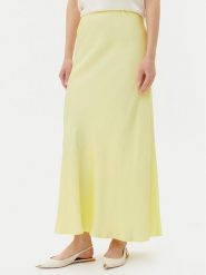 ViCOLO Spódnica maxi Gonna TD0472 Żółty Slim Fit. Żółte spódnice ViCOLO, s, bez wzorów, z wiskozy, maxi. Za 319.99 zł.