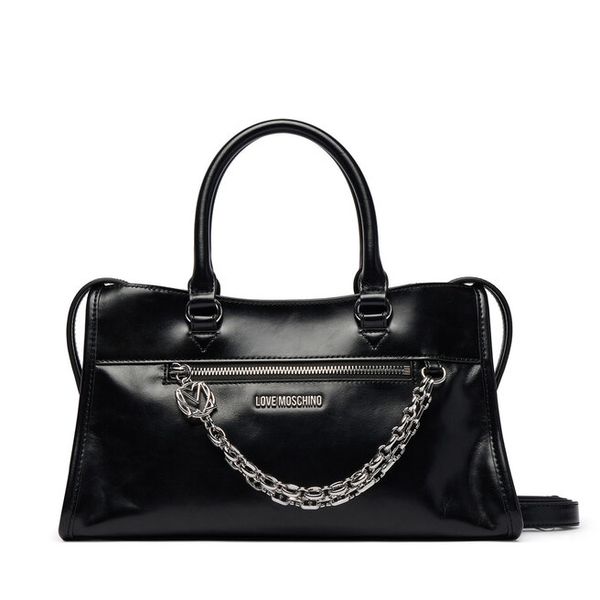 Torebka LOVE MOSCHINO. Czarne torebki klasyczne Love Moschino, bez wzorów, bez dodatków. Za 730.99 zł.