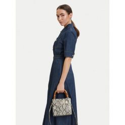 Torebka Just Cavalli. Szare torebki klasyczne Just Cavalli, bez wzorów, bez dodatków. Za 887.99 zł.