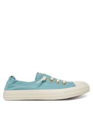 Converse Trampki Chuck Taylor All Star Shoreline Gold A13819C Niebieski. Niebieskie trampki Converse, bez wzorów, z materiału, bez zapięcia. Za 159.99 zł.