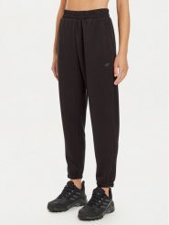 4F Spodnie dresowe 4FWAW24TTROF0840 Czarny Loose Fit. Czarne spodnie dresowe 4f, l, bez wzorów, z dresówki. Za 129.99 zł.