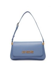 LOVE MOSCHINO Torebka JC4058PP1PLO0700 Niebieski. Niebieskie torebki klasyczne Love Moschino, bez wzorów, ze skóry, bez dodatków. Za 749.99 zł.