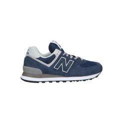 Buty Damskie New Balance Sportowe Sneakersy Granatowe Zamszowe. Niebieskie obuwie sportowe New Balance, z zamszu, bez zapięcia, trekkingowe. Za 499.00 zł.
