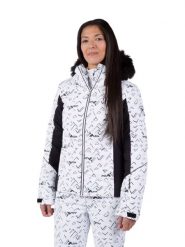 Kurtka narciarska Rossignol damska W Staci PR Puffy JKT biała. Białe kurtki narciarskie Rossignol, l, bez wzorów, z futra, z kapturem, narciarskie. Za 959.00 zł.
