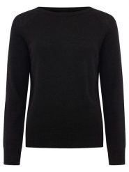 Zwillingsherz Kaszmirowy sweter w kolorze czarnym rozmiar: M. Czarne swetry Zwillingsherz, m, bez wzorów, z kaszmiru, bez ramiączek. Za 406.57 zł.