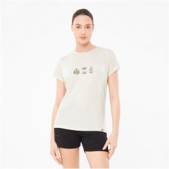 T-shirt damski VIKING Likelo Bamboo. Brązowe koszulki sportowe Viking, bez wzorów, bez ramiączek. Za 149.90 zł.