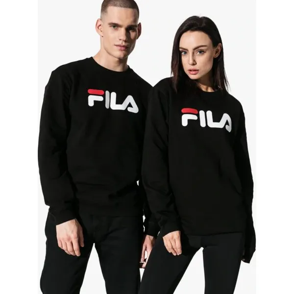 Fila Bluza Pure Crew Sweat U , czarny, rozmiar M. Czarne bluzy Fila, m, bez wzorów, z materiału, bez kaptura. Za 259.99 zł.