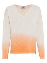 Camel Active Koszulka w kolorze beżowo-pomarańczowym rozmiar: L. Brązowe bluzki Camel Active, l, bez wzorów, z bawełny, bez kołnierzyka, bez ramiączek. Za 185.76 zł.