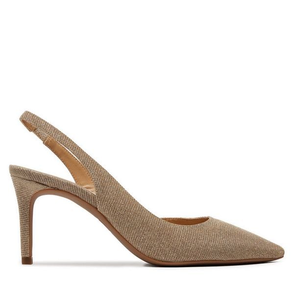 Sandały MICHAEL Michael Kors. Żółte sandały MICHAEL Michael Kors, bez wzorów, bez obcasa, na szpilce, bez zapięcia. Za 649.99 zł.
