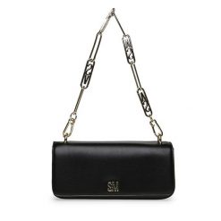 Torebka Steve Madden. Czarne torebki klasyczne Steve Madden, bez wzorów, bez dodatków. Za 239.99 zł.