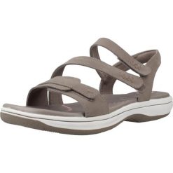 Sandały SKECHERS BAYSHORE Brązowy. Brązowe sandały Skechers, bez wzorów, z syntetyku, bez obcasa, bez zapięcia. Za 224.99 zł.